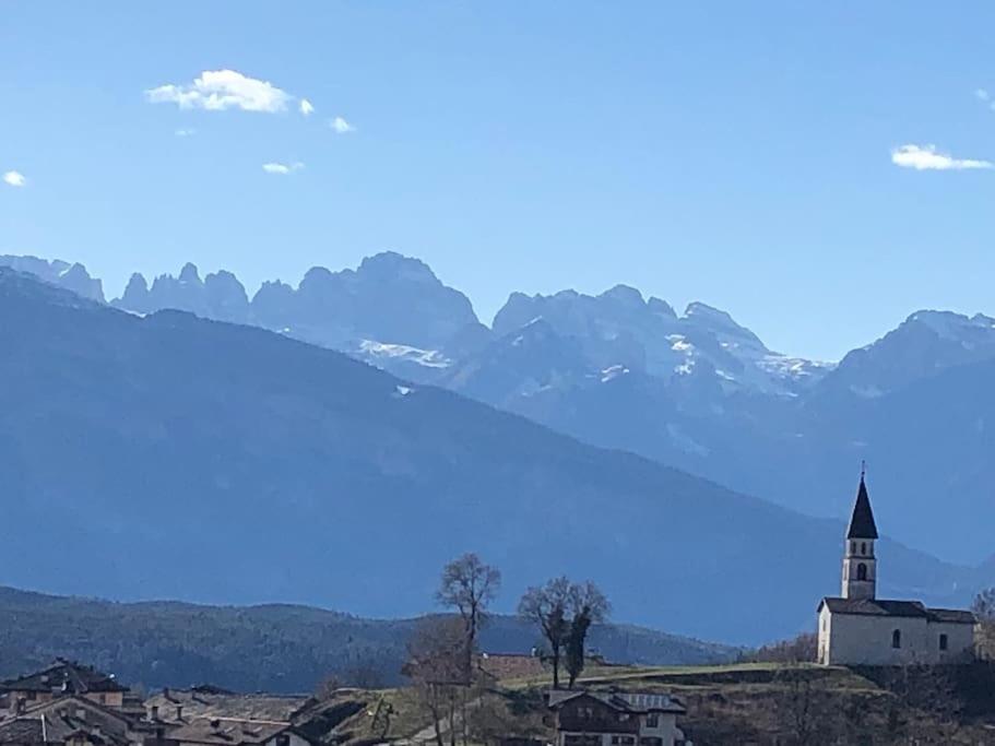 Appartamento Luminoso, Giardino, Vista Dolomiti. Baselga di Pinè Exterior foto